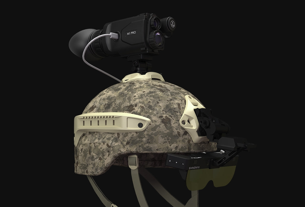 M1Pro Image Fusion Monocular  640×512 Thermal + Military Grade NightVision + 800LRF