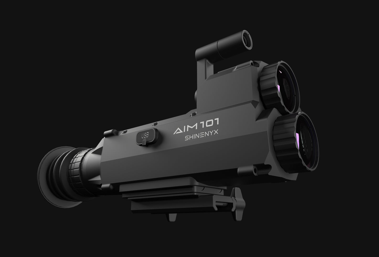 AIM101 Image Fusion Scope    640×512Thermal + NightVision + 1200LRF